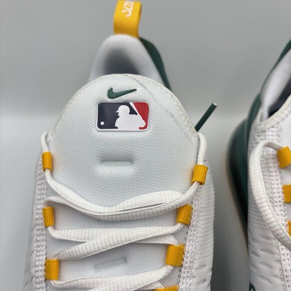 Size 14 Worn Once Nike Air Max 270 MLB Boston Red Sox City Connect HQ7998-100 main image 9